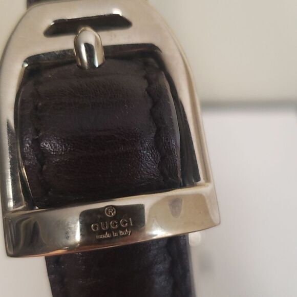 Gucci Web GG Monogram Horsebit Hasler Bag - Picture 5 of 10